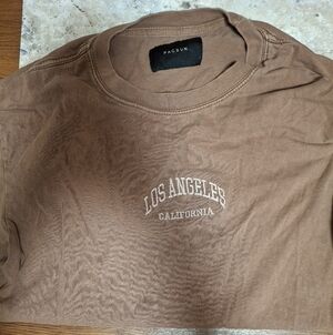 PacSun Tan Los Angeles Tee Brown